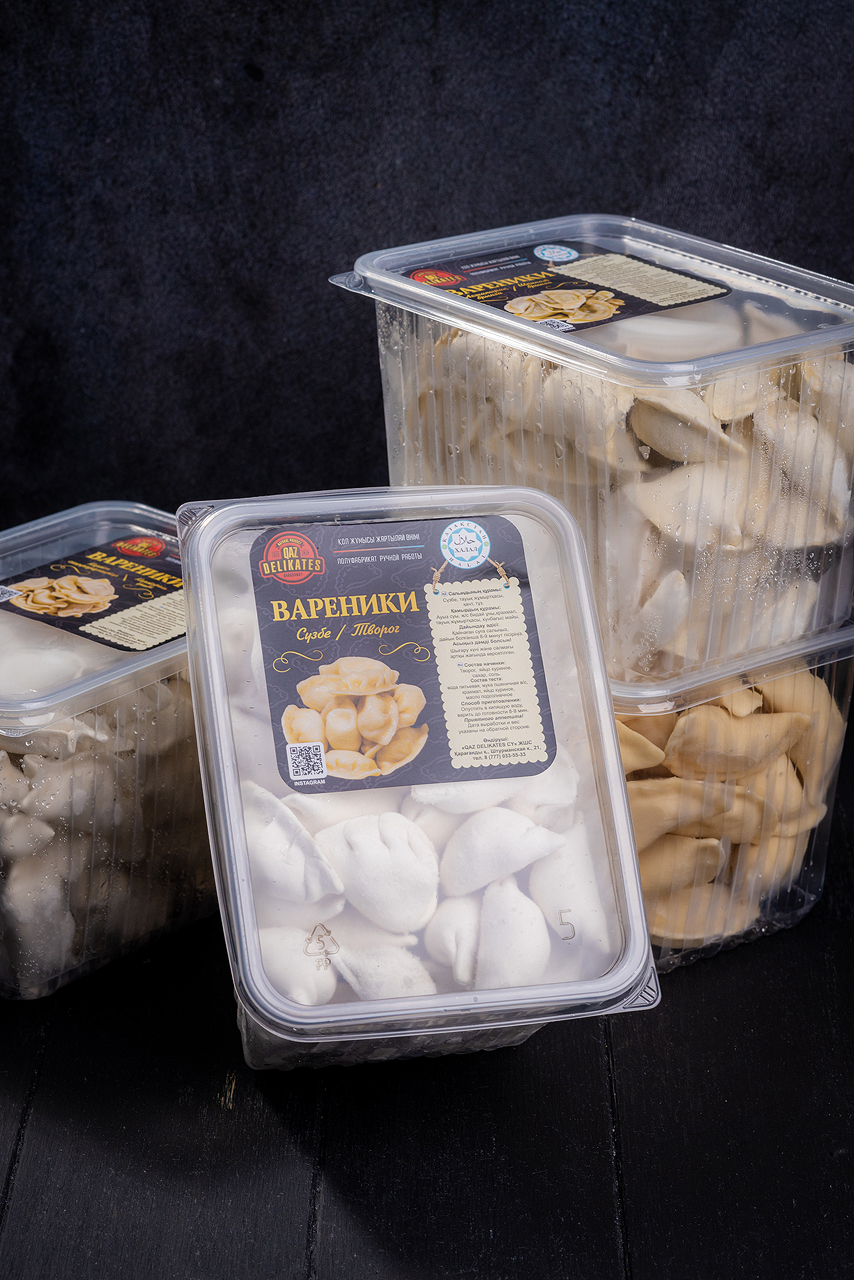 Полуфабрикаты: вареники с творогом